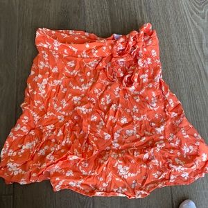 GAP floral skirt